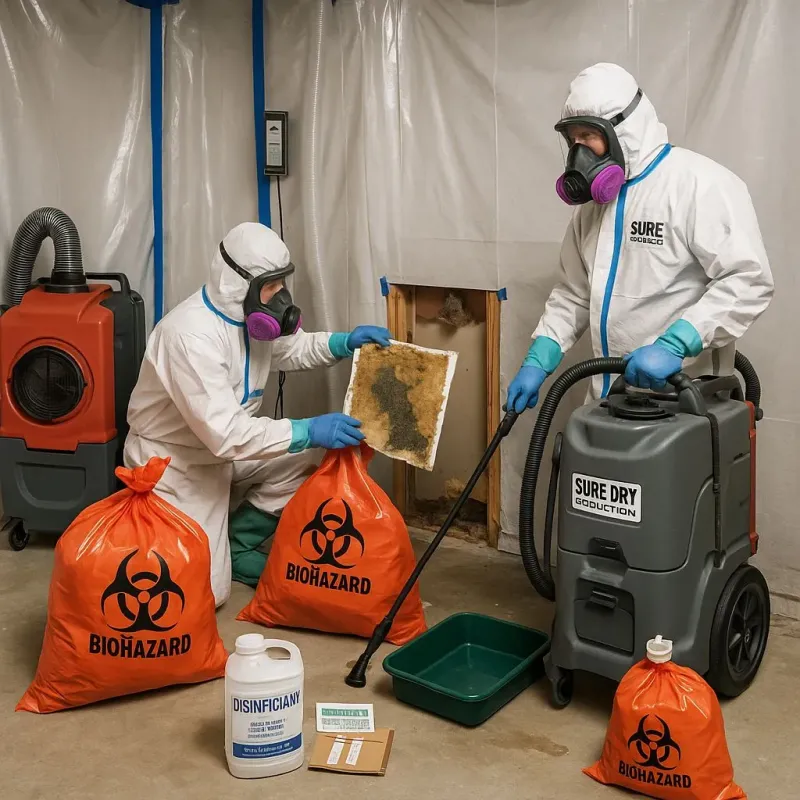 Contaminated Water Handling Protocols process in Dexter, MI